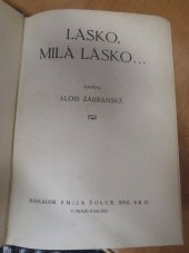 kniha Lásko, milá lásko ..., Emil Šolc 