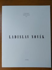 kniha Ladislav Novák [katalog výstavy] Karlovy Vary 1996, pořádá Galerie umění, Galerie umění 1996