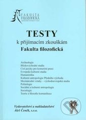 kniha Testy k přijímacím zkouškám Fakulta filozofická Západočeské univerzity v Plzni, Aleš Čeněk 2007