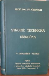 kniha Strojně technická příručka, Jednota soukromých zaměstnanců v průmyslu a výrobních živnostech 1941