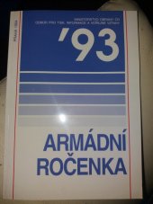 kniha Armádní ročenka 1993, Magnet-Press 1994