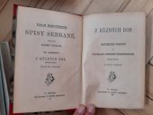 kniha Z různých dob Pořadí šesté historické povídky., F. Topič 1908