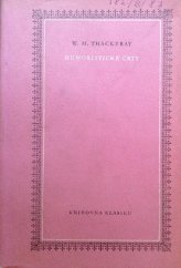 kniha Humoristické črty Výbor z díla, SNKLHU  1957