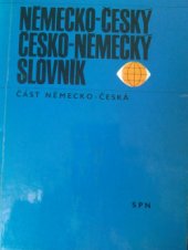 kniha Německo-český a česko-německý slovník sv. 1. - Část německo-česká, SPN 1988