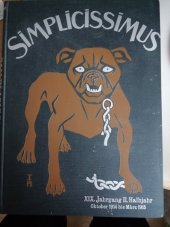 kniha Simplicissimus-Verlag   Oktober 1914- Marz1915, Neznámý 1915