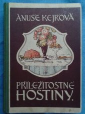 kniha Příležitostné hostiny. Díl první, Pražská akciová tiskárna 1925