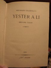 kniha Yester a Li historie touhy, Čin 1924