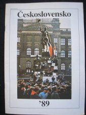 kniha Československo '89 Fot. dokumenty, Panorama 1990