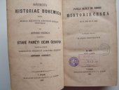 kniha Pavla Skály ze Zhoře Historie česká od r. 1602 do r. 1623, I.L. Kober 1865