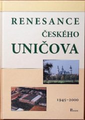 kniha Renesance českého Uničova 1945-2000, Poznání 2005