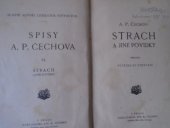 kniha Strach a jiné povídky, Jos. R. Vilímek 1911