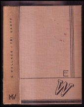 kniha Tři karty = [The green pack], Karel Voleský 1935