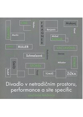 kniha Divadlo v netradičním prostoru, performance a site specific současné tendence : [úvodní publikace], Akademie múzických umění v Praze 2010