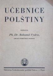 kniha Učebnice polštiny, Česká grafická Unie 1932