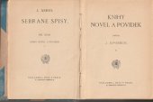 kniha Knihy novel a povídek V., J. Otto 1906