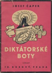 kniha Diktátorské boty, Fr. Borový 1937
