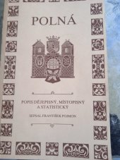 kniha Polná popis dějepisný, místopisný a statistický, Romance 1991