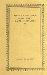 kniha Deník spisovatele. II., Odeon 1977