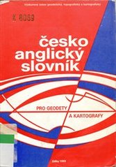 kniha Česko-anglický slovník pro geodety a kartografy, Výzkumný ústav geodetický, topografický a kartografický 1993