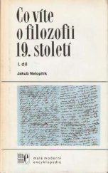 kniha Co víte o filozofii 19. století. Díl 1, Horizont 1988