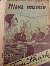 kniha Hlava mumie, Václav Palán 1939