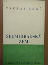 kniha Sedmihradská zem [kniha básní 1936-1937], Ladislav Kuncíř 1937