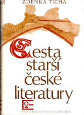 kniha Cesta starší české literatury, Panorama 1984