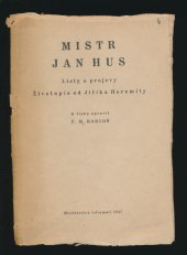 kniha Mistr Jan Hus listy a projevy, Ministerstvo informací 1947