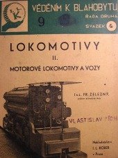 kniha Lokomotivy. II, - Motorové lokomotivy a vozy, I.L. Kober 1941