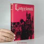 kniha Listy z kronik Patero povídek ze severních Čech, Československý spisovatel 1958