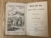 kniha Ostruha krále Jana, čili, Založení kostela na Líboborku původní povídka od Josefa Ehrenbergra, Jarosl. Pospíšil 1877