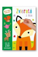 kniha Zvieratá z lesa Moje prvé samolepky, Svojtka 2020