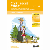 kniha Čtyři roční období Procvičování učiva českého jazyka, matematiky a prvouky pro 1. až 2. ročník zš, Raabe 2014