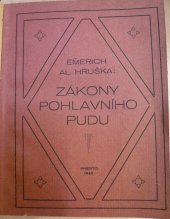 kniha Zákony pohlavního pudu, Presto 1922