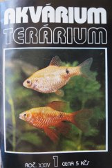 kniha Akvárium, terárium časopis československých akvaristů a teraristů, Nakladatelství a vydavatelství Panorama 1981