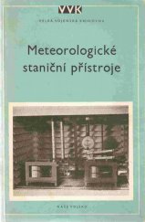kniha Meteorologické staniční přístroje, Naše vojsko 1954