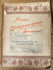 kniha Průvodce Národopisnou Výstavou Českoslovanskou, Václav Kudrnáč 1895