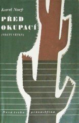 kniha Před okupací (Třetí větev) : [Román], Sfinx, Bohumil Janda 1948