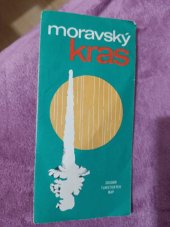 kniha Moravský kras soubor turistických map  1:50000, Kartografie Praha 1976