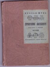 kniha Sportovní anekdoty, Orbis 1939
