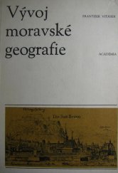 kniha Vývoj moravské geografie, Academia 1973