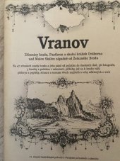 kniha Vranov zříceniny hradu, Pantheon a skalní hrádek Drábovna nad Malou Skálou západně od Železného Brodu, Beatris 2003