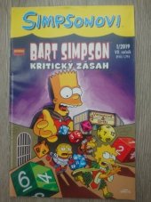 kniha Bart Simpson 1/2019 - Kritický zásah , Crew 2019