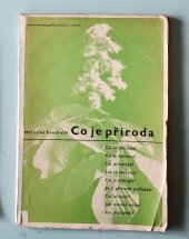 kniha Co je příroda, Československá grafická unie 1936