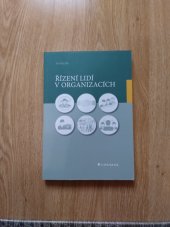 kniha Řízení lidí v organizacích , Grada Publishing 2023