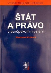 kniha Štát a právo v európskom myslení, Iura Edition 2002