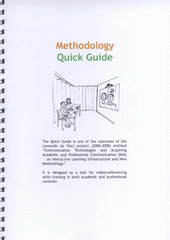 kniha Methodology quick guide, Jan Chovanec 2008