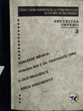 kniha Securitas imperii 3. sborník k problematice bezpečnostních služeb., Themis 1996