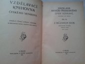 kniha Z různých dob Pořadí třetí historické povídky., F. Topič 1912