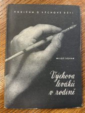 kniha Výchova leváků v rodině, SPN 1961